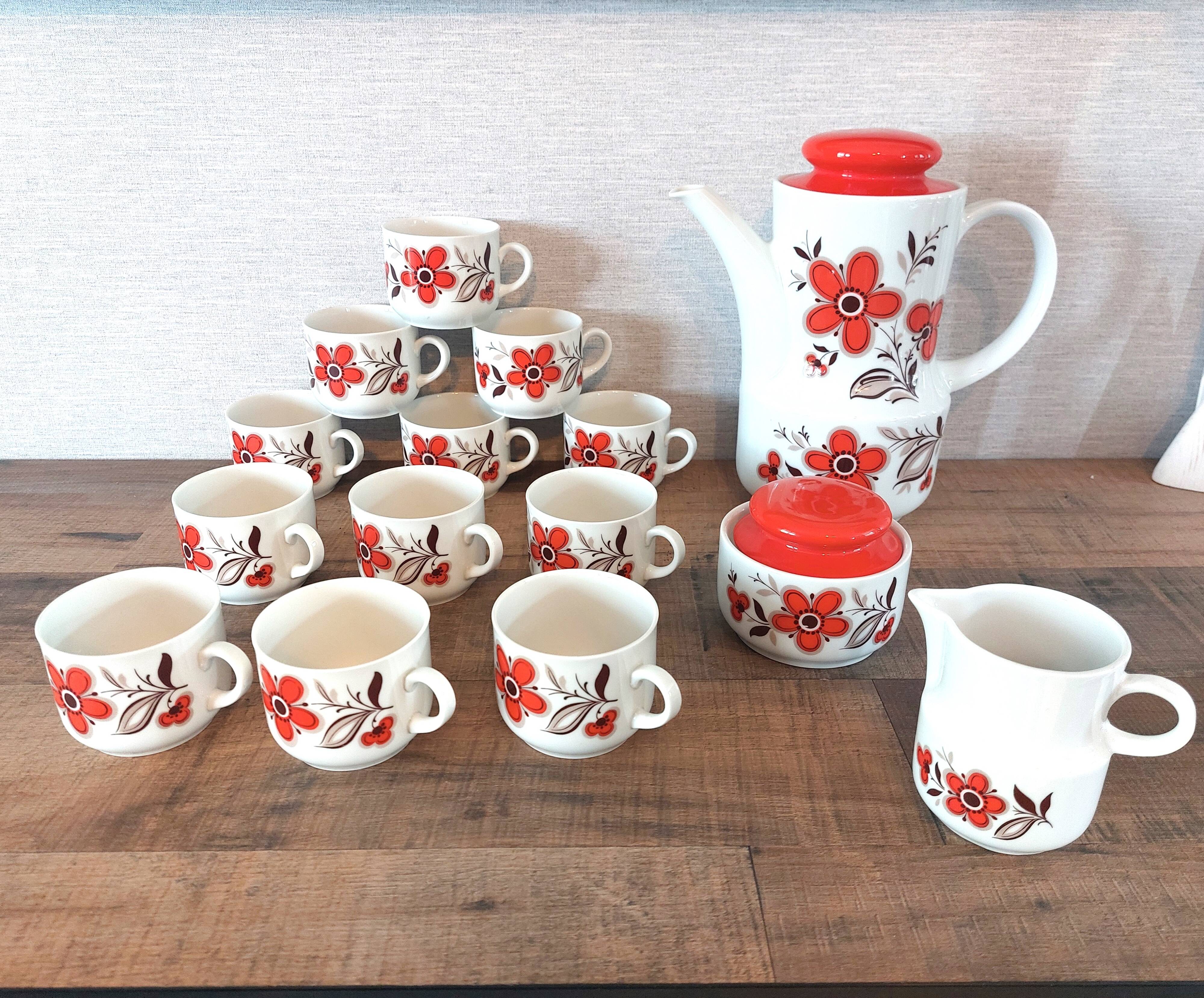 1970s coffee set