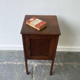 Edwardian pot cupboard / bedside cabinet in mahogany