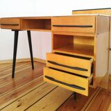 Desk by M. Pozar for Up Závody, Czechoslovakia, 1960s, Set of 2