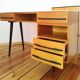 Desk by M. Pozar for Up Závody, Czechoslovakia, 1960s, Set of 2