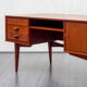 Bureau années 60, teck, restauré