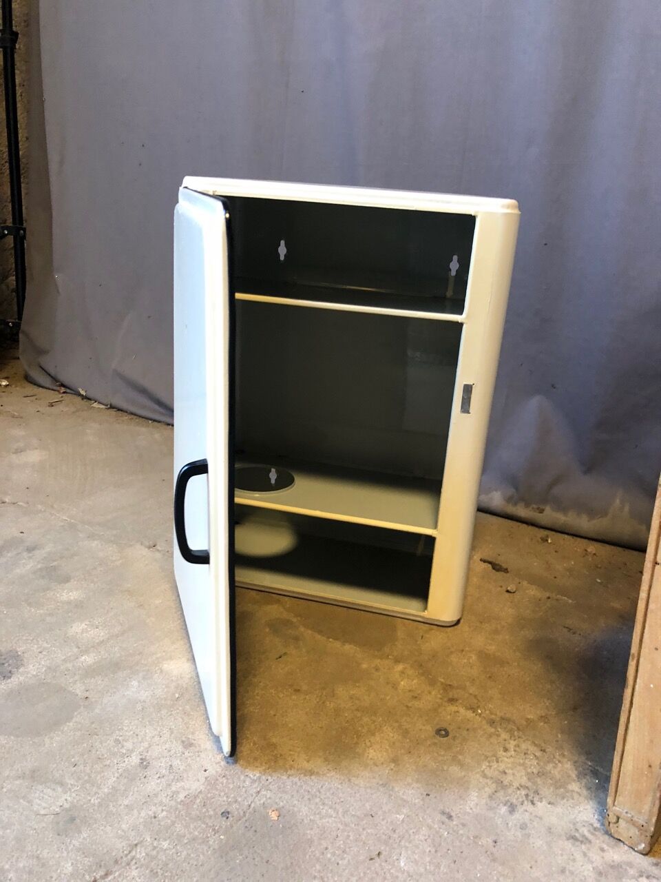 White medical cabinet
