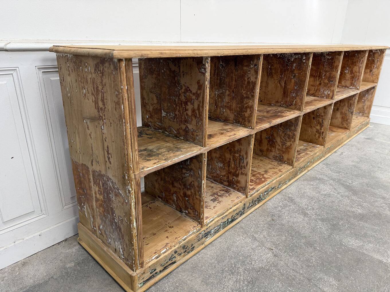 Large shop shelf 1920s sideboard type