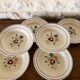 Luneville plates, "Chantilly" model