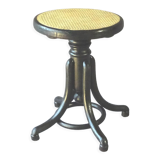 Thonet screw piano stool, 1900