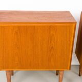 Set of 2 Danish Teak Nightstands from Omann Jun, 1960s