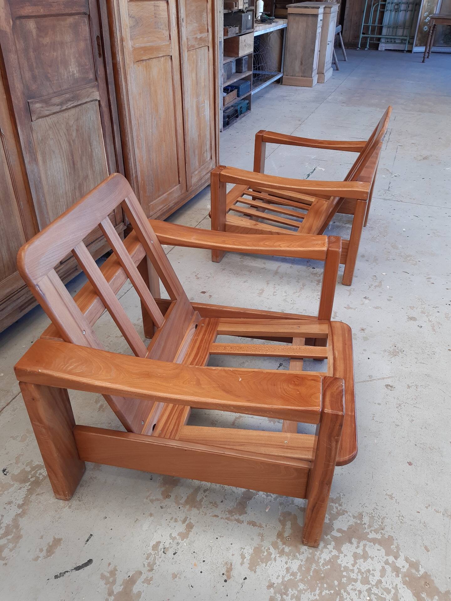 Paire de fauteuil design scandinave. 