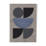 Collage on paper 26x36cm, signed Eawy