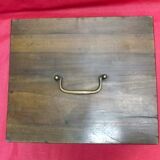 Old wooden cabinet with storage compartments