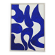 Tableau bleu majorelle