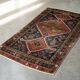 Vintage Handwoven Oriental Tribal Rug, 1940s