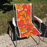 Pair of vintage camping chairs