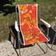 Paire de fauteuils de camping vintage
