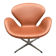 Fritz hansen swan chair cognac leather, new condition!!