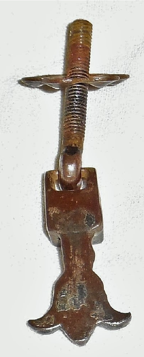 Knocker in steel 1930s