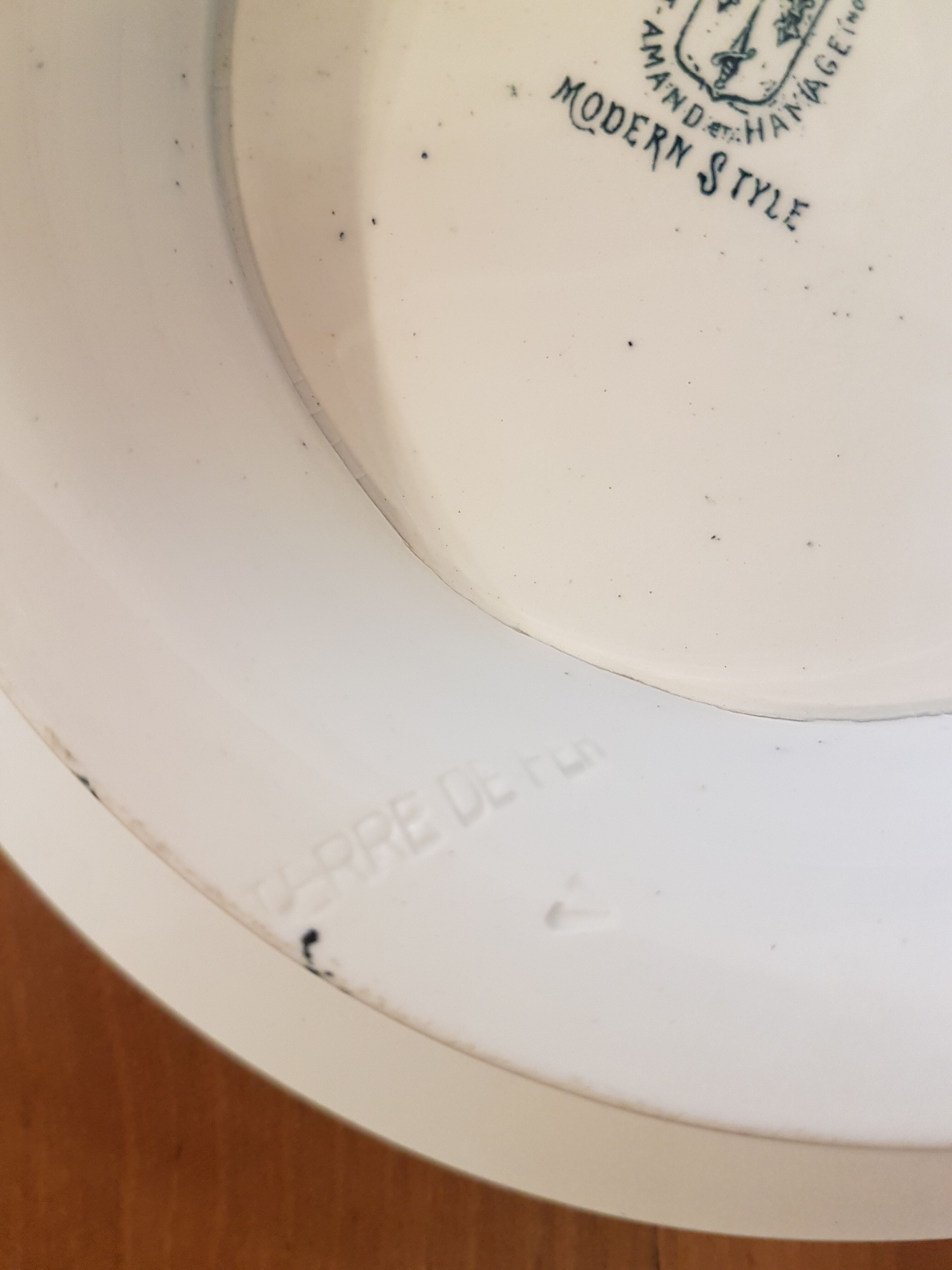 Compotier bas Terre de fer