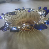 Blown glass fruit bowl