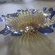 Blown glass fruit bowl