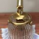 Art Deco tulip wall light