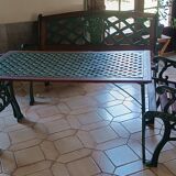 Garden furniture or veranda comprising 4 rooms