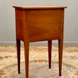 Chiffonnière table of louis xvi period around 1780