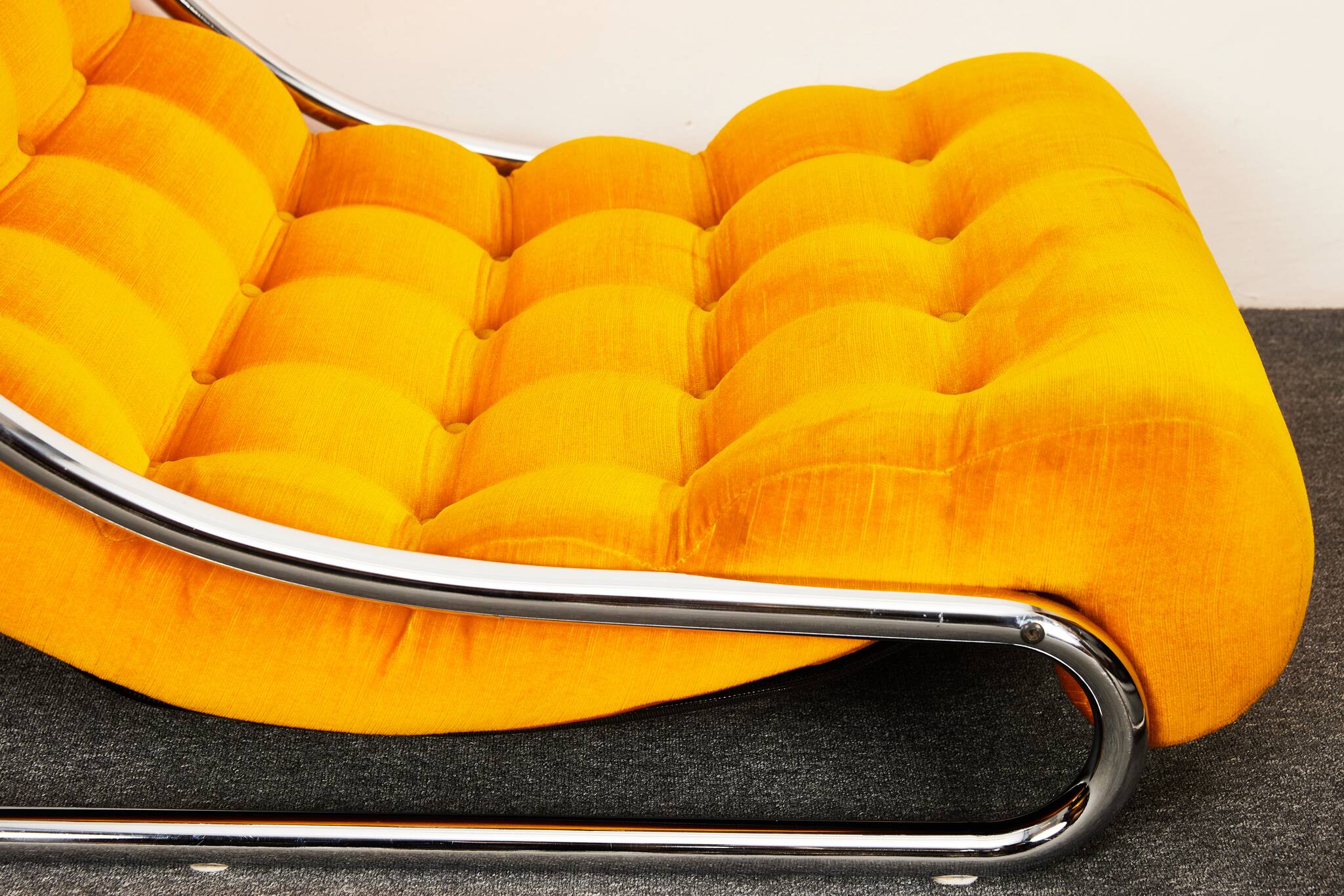 Fauteuil lounge vintage Impala jaune par Gillis Lundgren pour IKEA, Suède, 1972