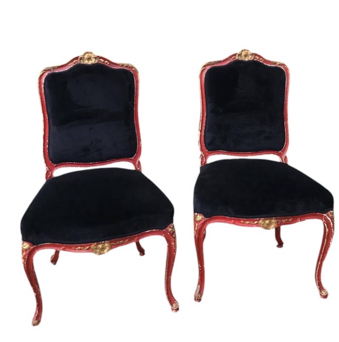 Pair of Maison Jansen chairs