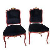 Pair of Maison Jansen chairs