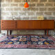 Vintage Scandinavian teak sideboard, 1960.