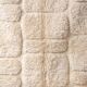 Handmade traditional Berber rug white 2/3 m