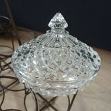 Antique crystal sugar bowl from Arques