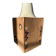 table lamp by Mette Løkke Stiil, ceramic danish, stoneware, 1960s graphic