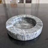 Gray marble ashtray