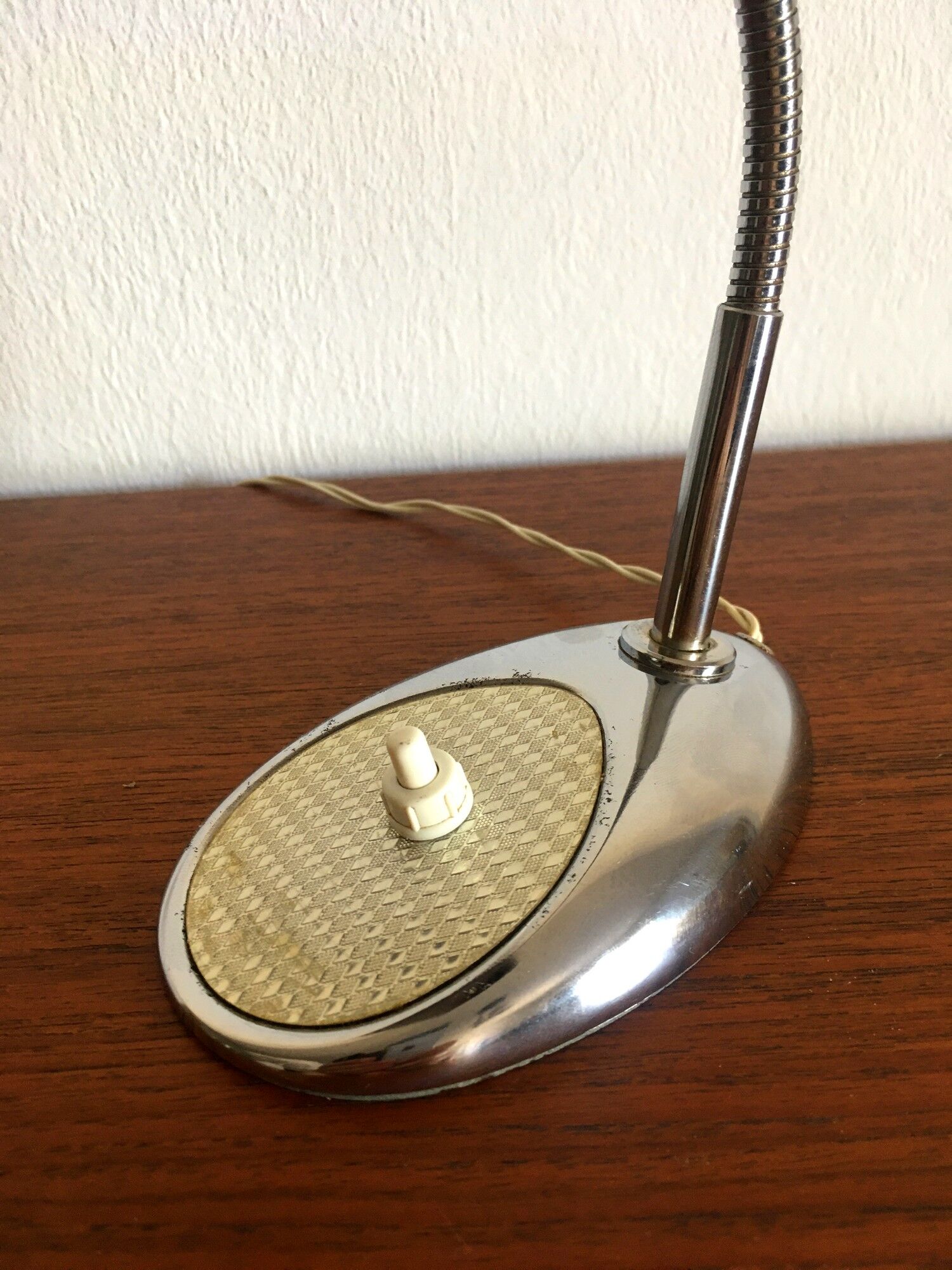 Vintage wall lamp Aluminor 50s