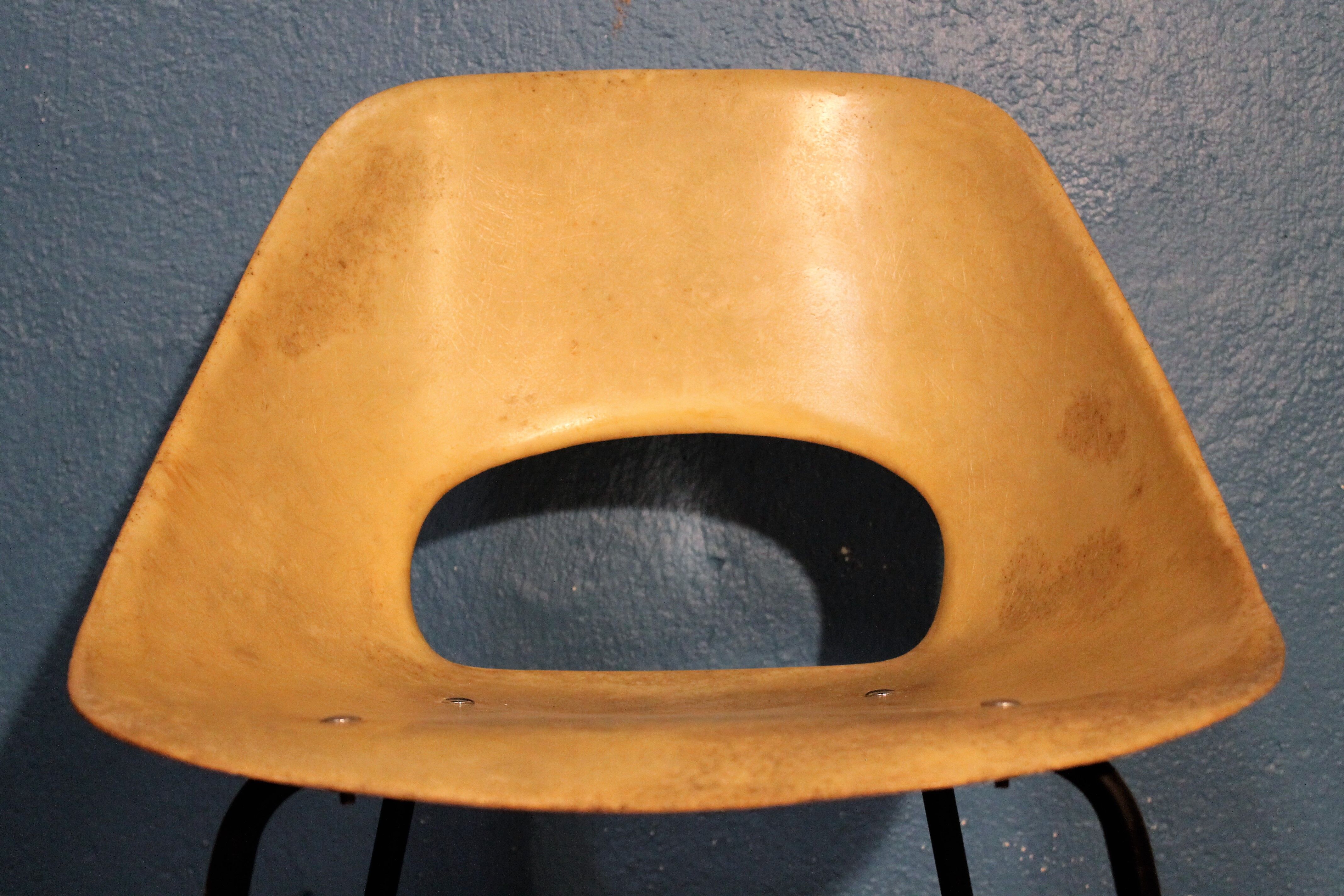 Chair "Tulipe" Guariche edition Steiner 1950s