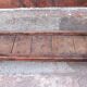 Workbench in raw wood with the press