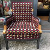 Pair of empire armchairs