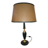 Grande Lampe de bureau en cuir Le Tanneur vintage