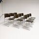 Set of 6 stacking chairs by David Rowland for HOWE, 1968