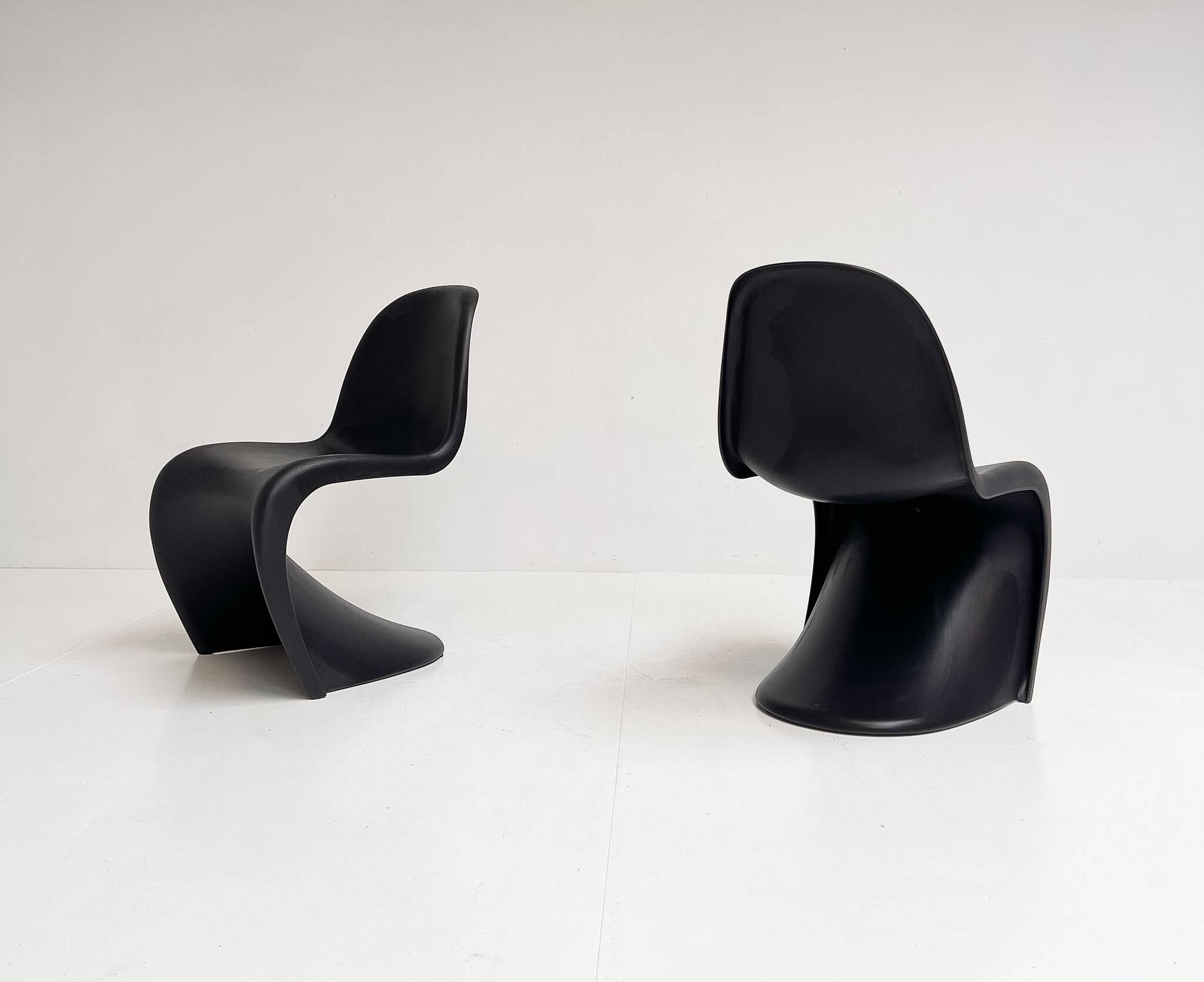 Ensemble de 2 chaises Vitra Verner Panton, après 2000
