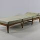 Midcentury french design fauteuil / day bed by George Tigien
