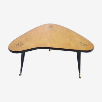 Boomerang shape coffee table 1950