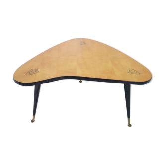 Boomerang shape coffee table 1950