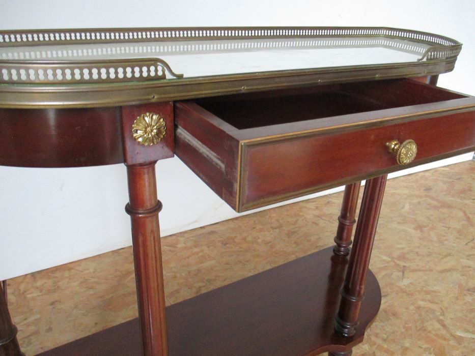 Console Style Louis XVI marble