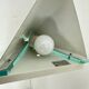 Massive Belgium post modern wall lamp , 1980s