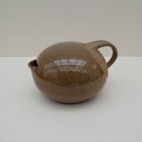 Signed ceramic pitcher