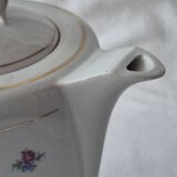 Coffee pot half-porcelain Lunéville Keller and Guerin A585