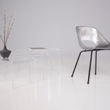 Tables gigognes en plexiglass