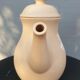 Vintage teapot white dogwood flower hand decoration