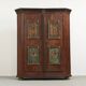 Painted Folk Art Bridal Cupboard